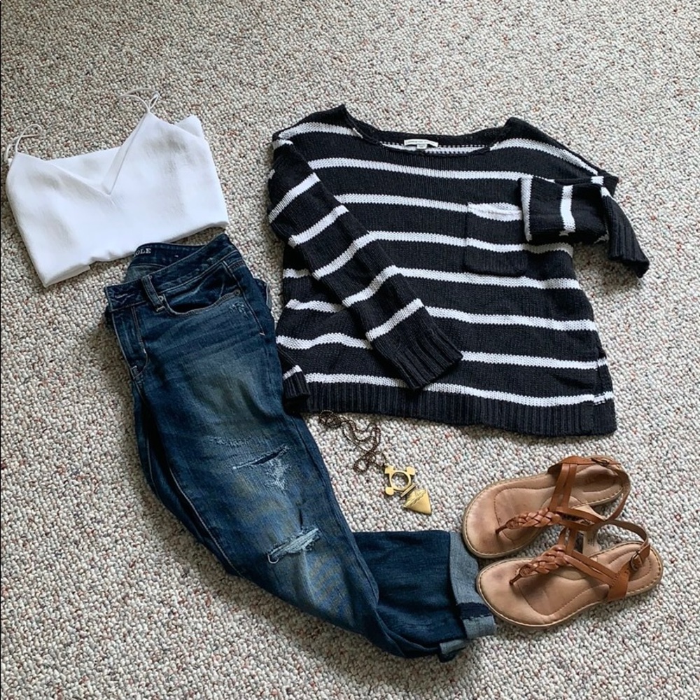 AE Stripped Sweater